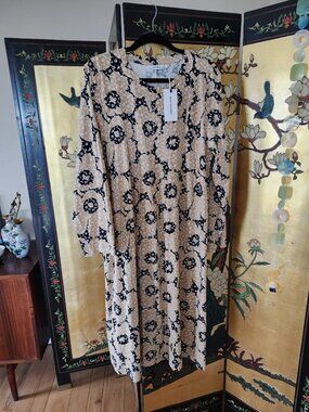 Marimekko long A-line dress